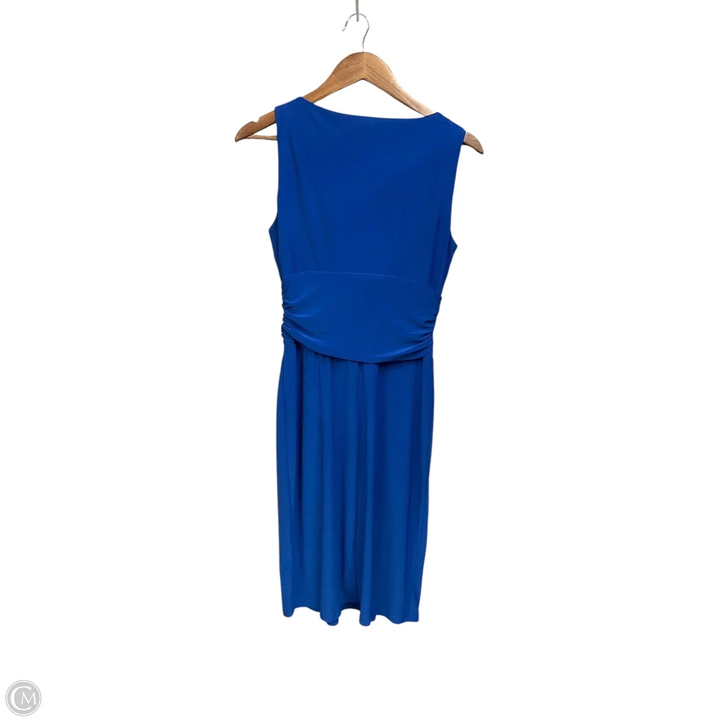 Dress Casual Midi By Chaps In Blue, Size: M
