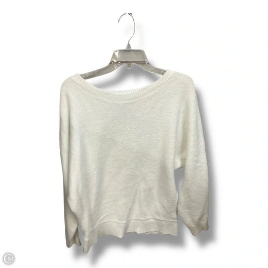 Sweater By Max Studio In White, Size: M