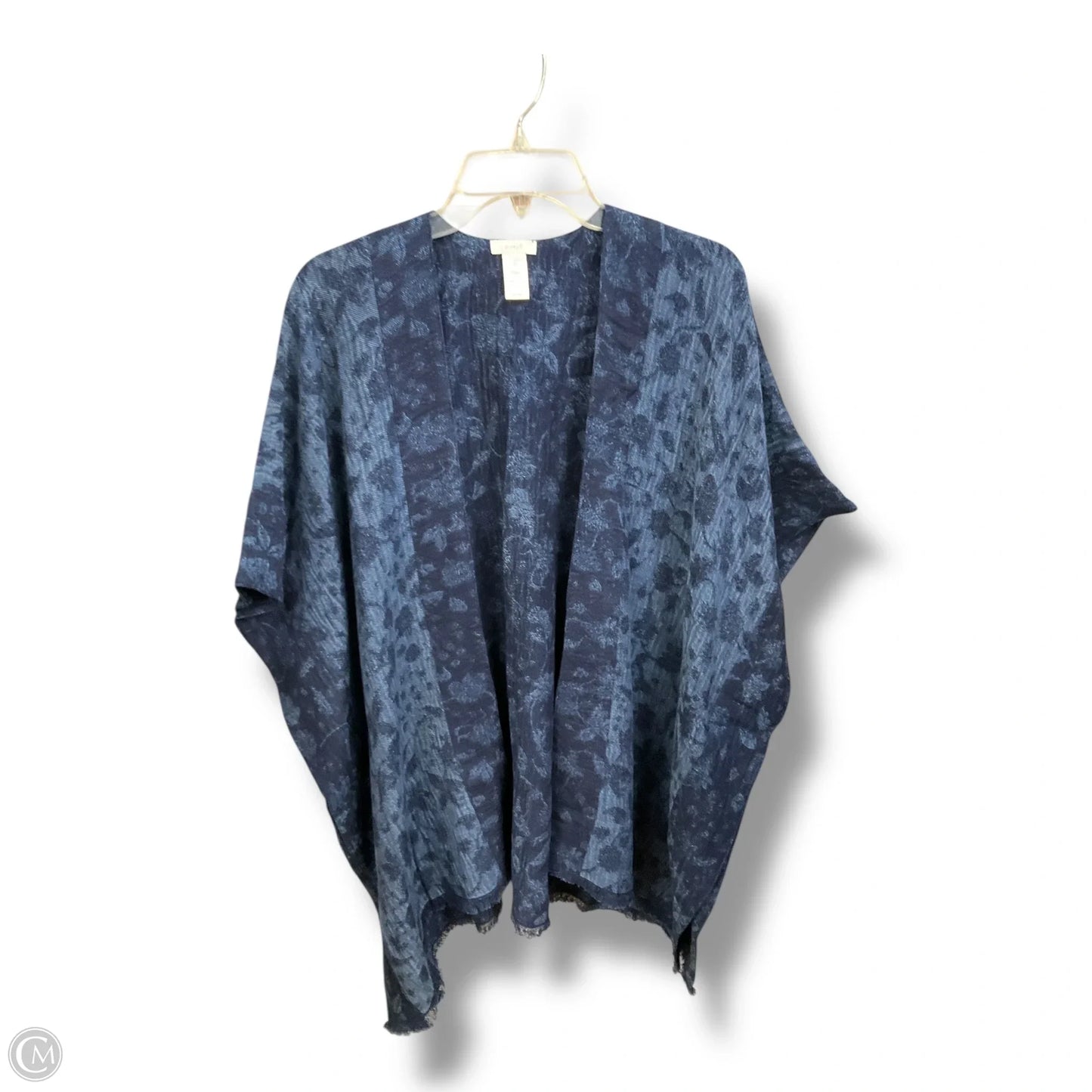 Shawl By J. Jill In Blue, Size: Osfm