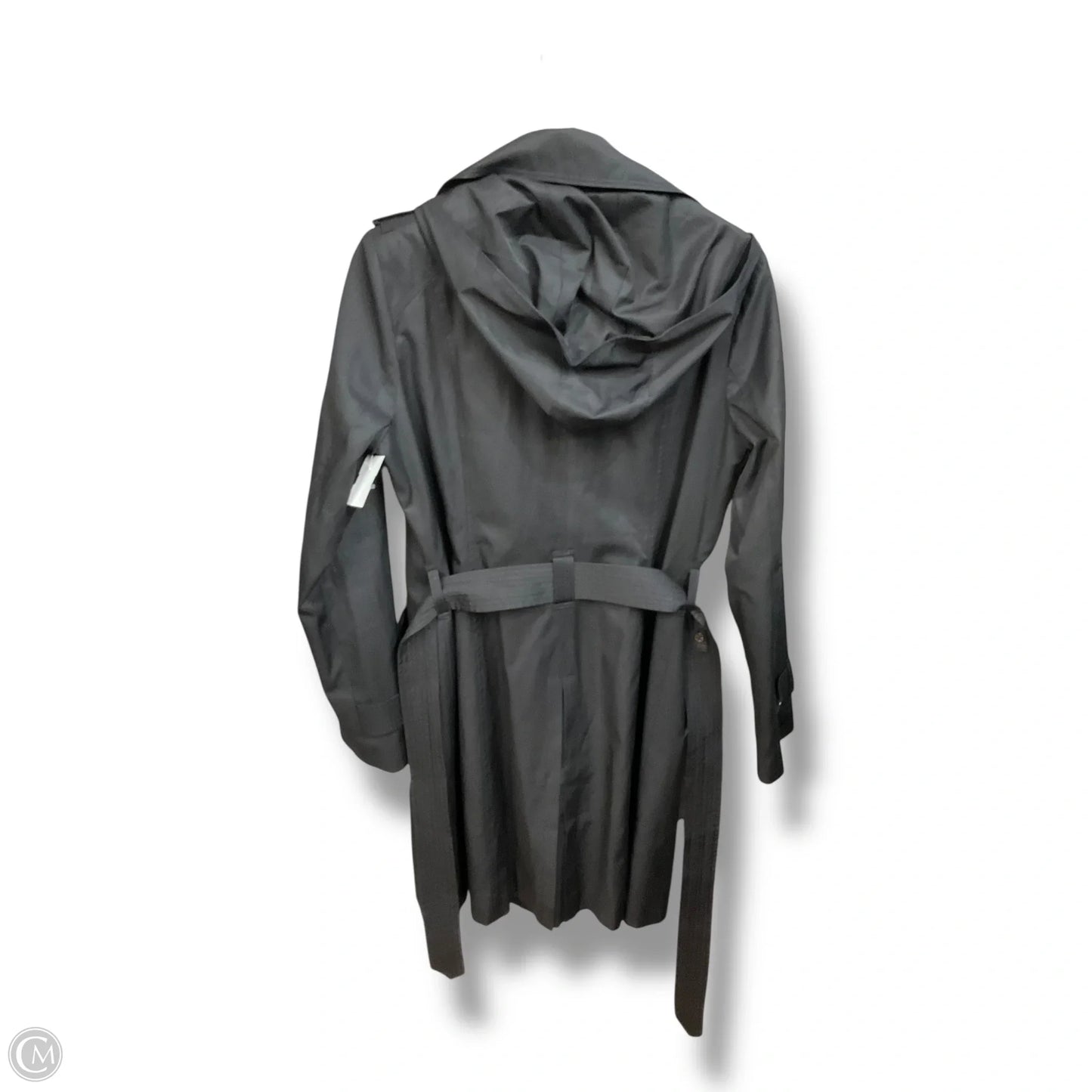 Coat Trench Coat By London Fog In Black, Size: S
