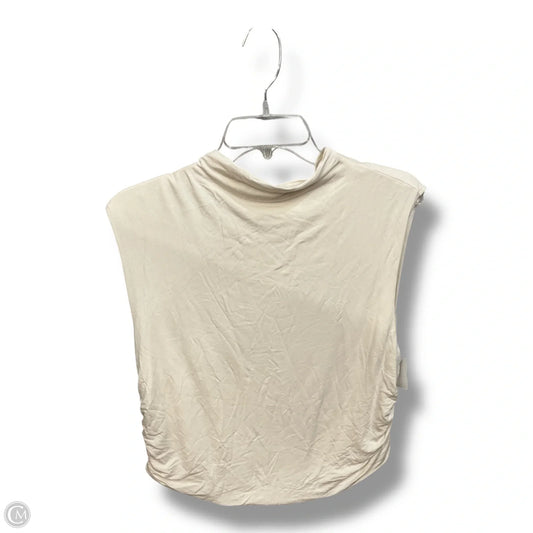 Top Sleeveless By A New Day In Beige, Size: Xl
