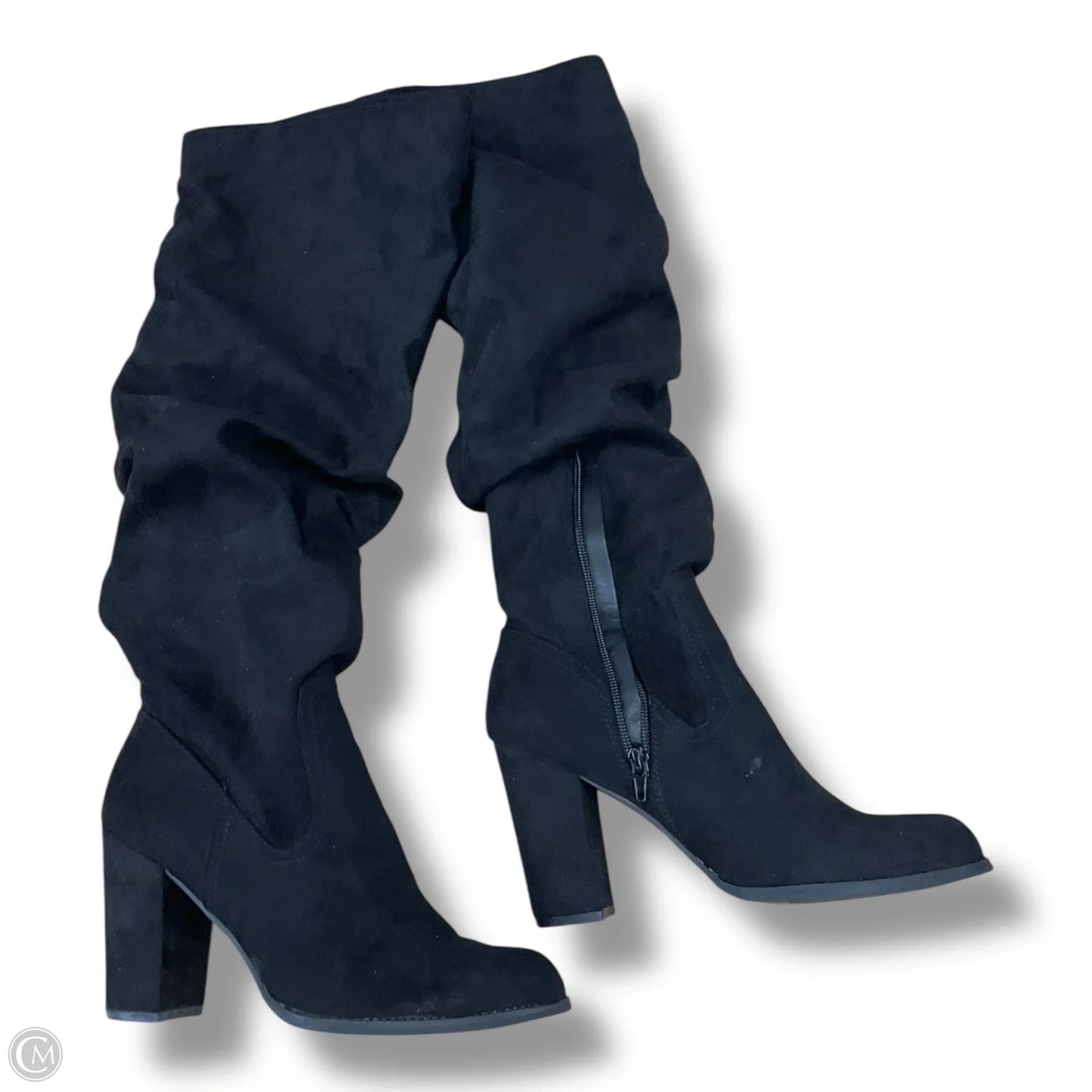 Boots Knee Heels By Madden Nyc In Black, Size: 8.5