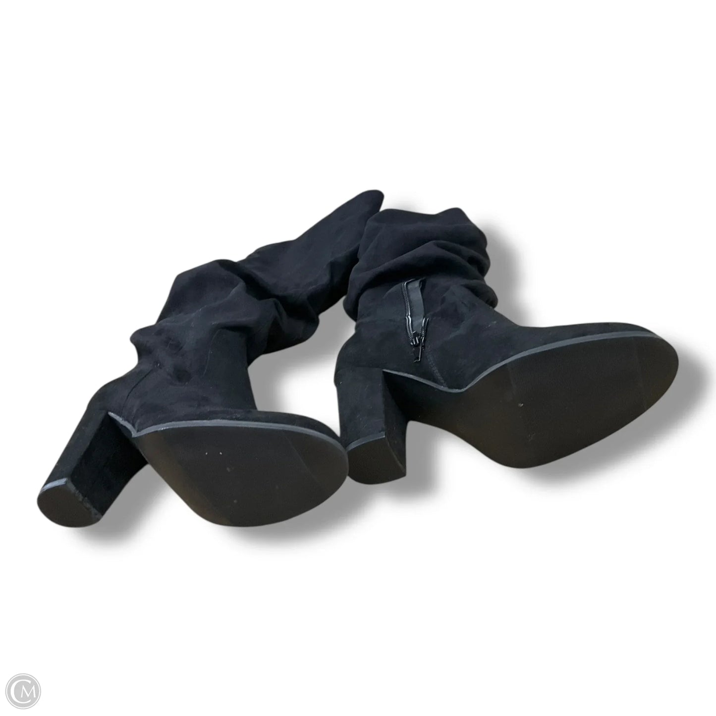 Boots Knee Heels By Madden Nyc In Black, Size: 8.5
