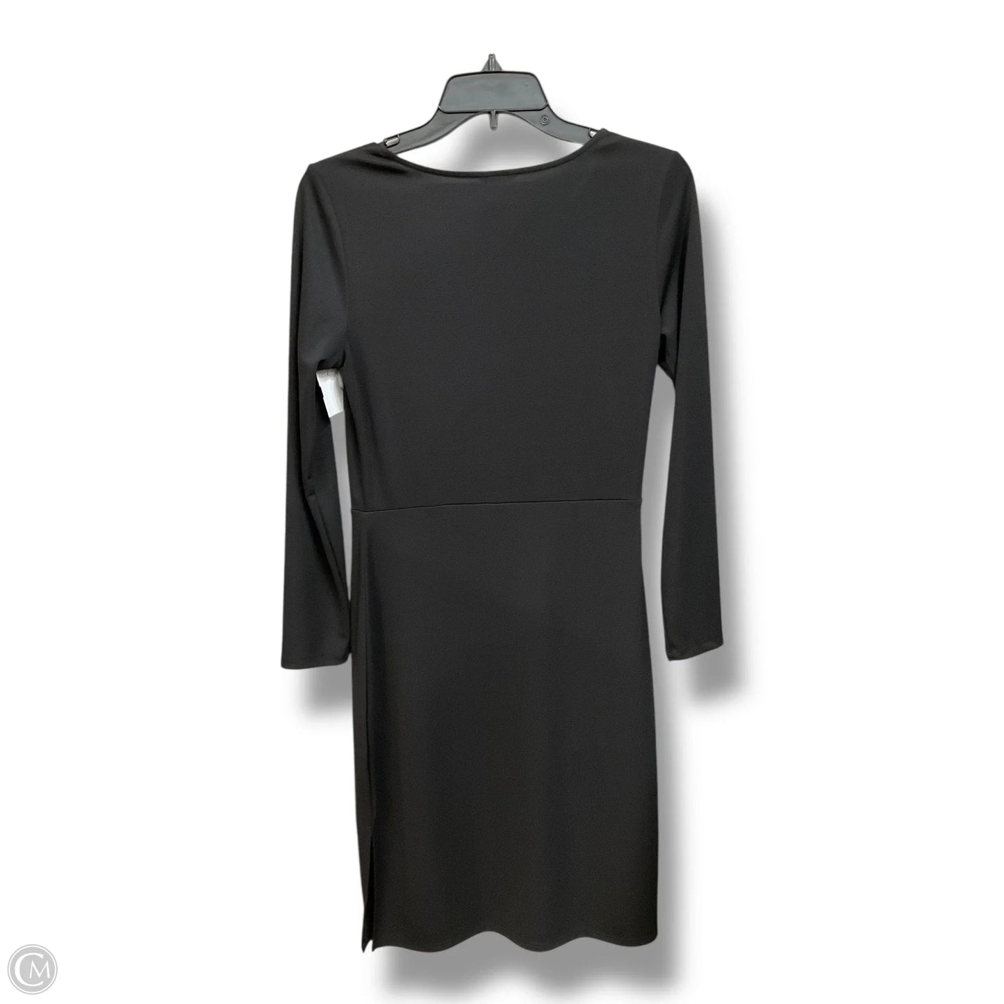 Dress Casual Midi By Ann Taylor In Black, Size: S