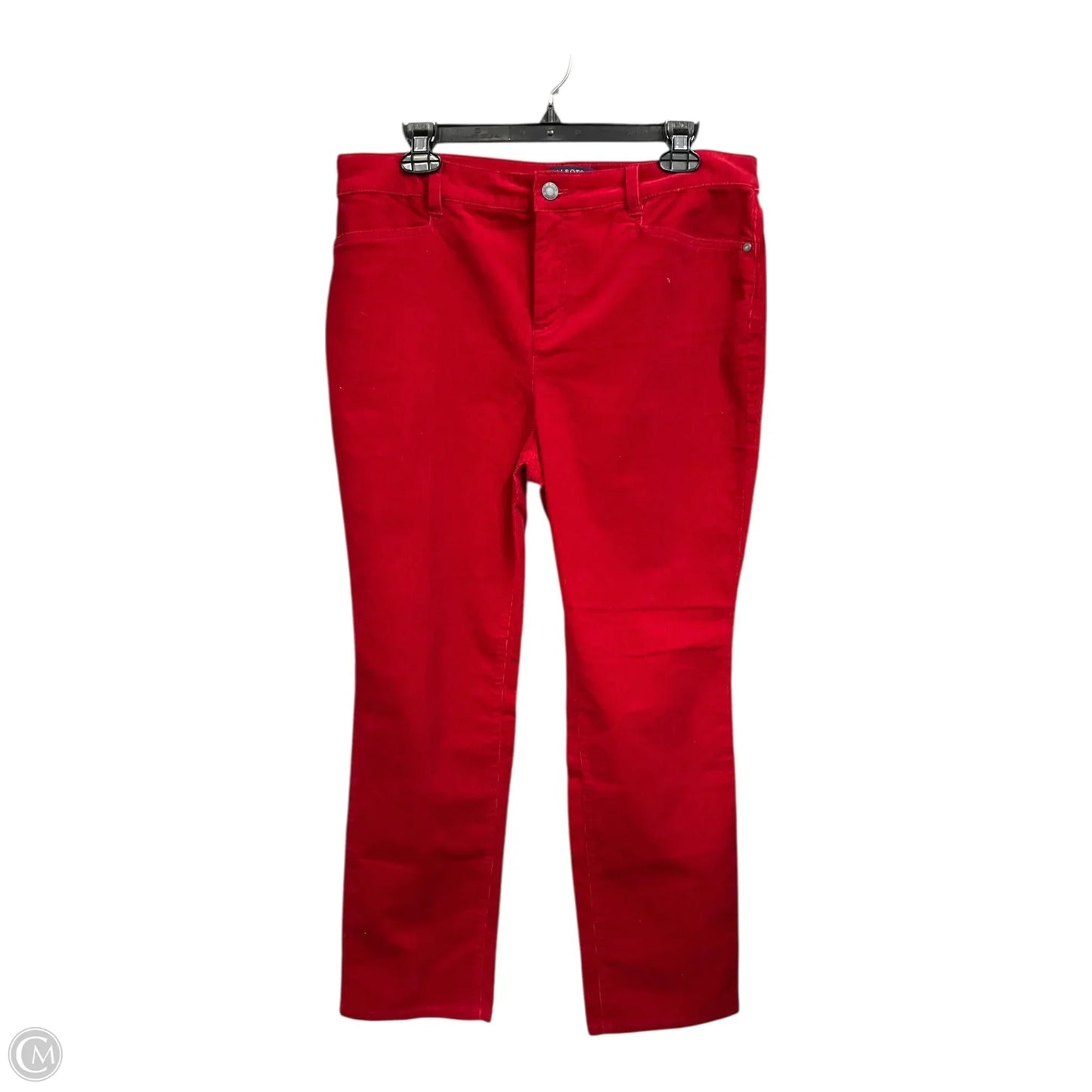 Pants Corduroy By Talbots In Red, Size: 14p