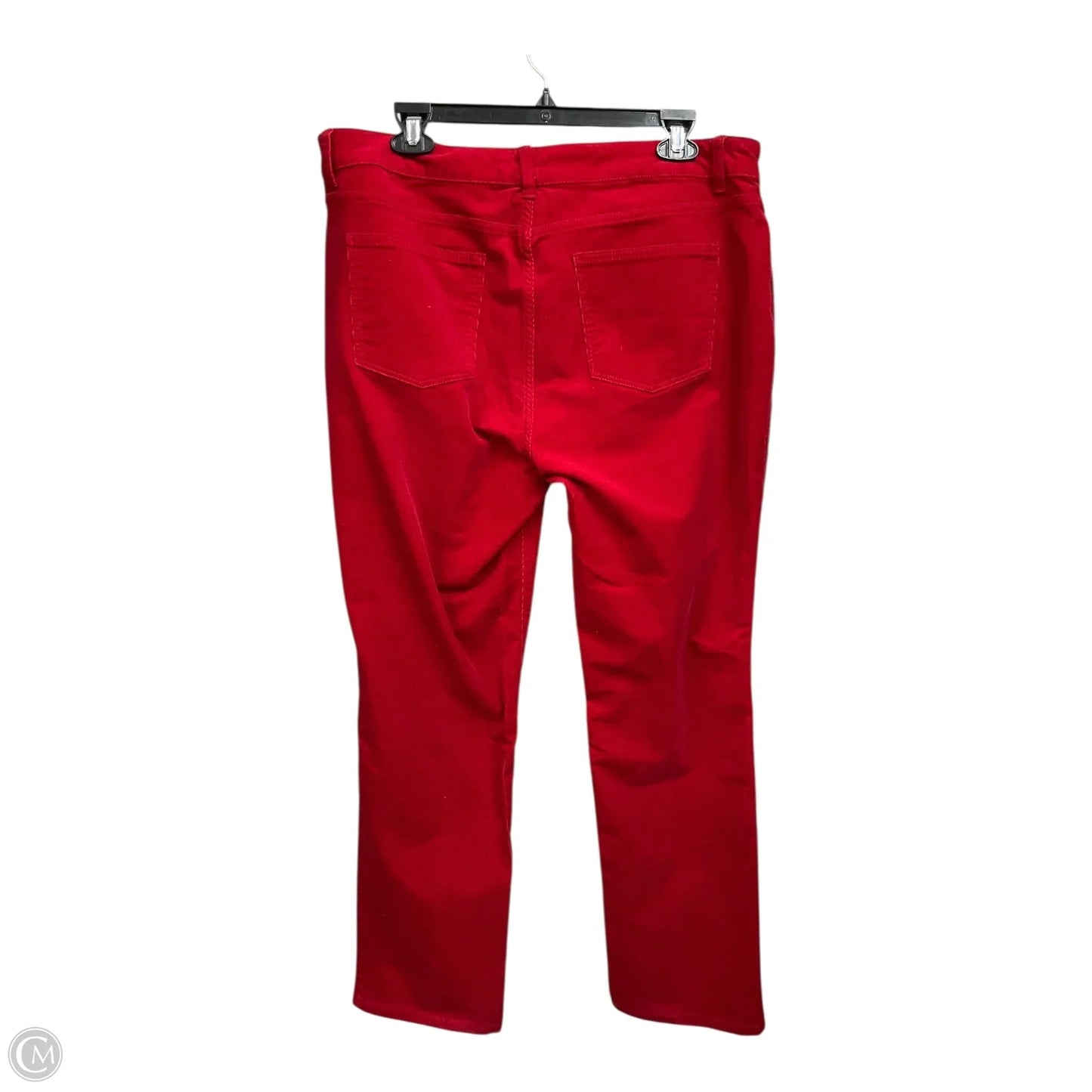 Pants Corduroy By Talbots In Red, Size: 14p