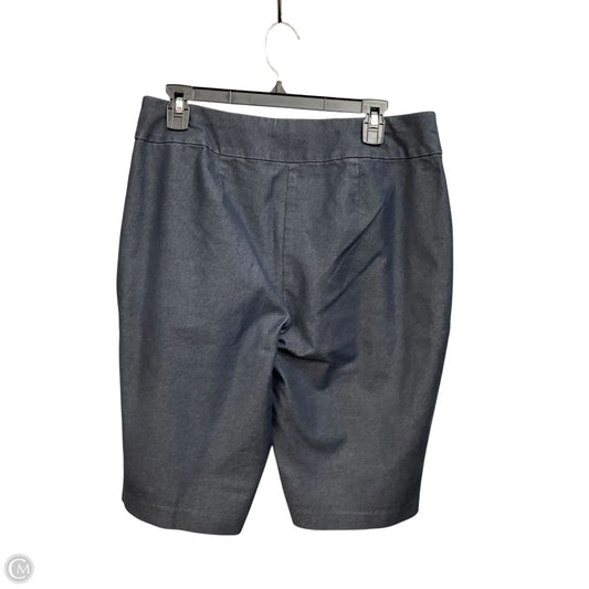 Shorts By Chicos In Blue, Size: 12