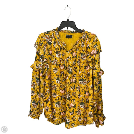 Top Long Sleeve By Lane Bryant In Floral Print, Size: 2x