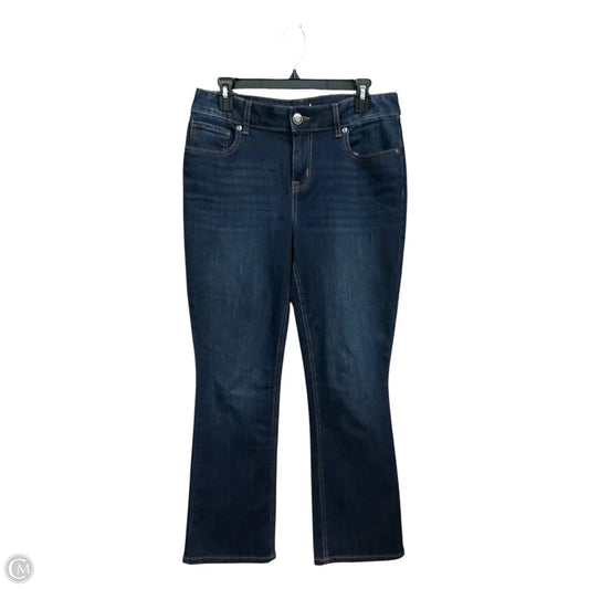 Jeans Flared By Maurices In Blue Denim, Size: 10