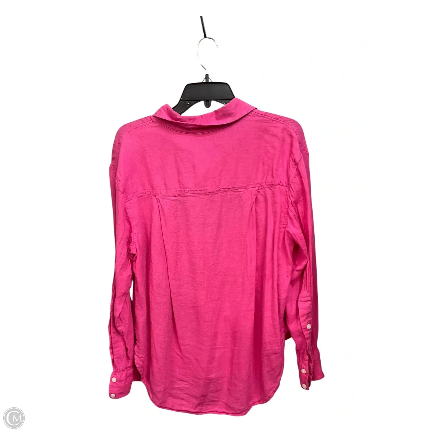 Blouse Long Sleeve By Sonoma In Pink, Size: L