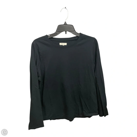 Top Long Sleeve By Madewell In Black, Size: Xl