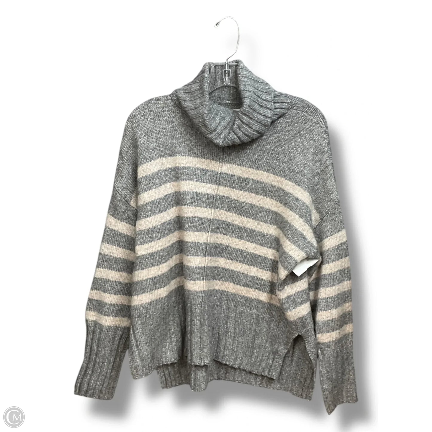 Sweater By Sonoma In Grey & Pink, Size: Sp