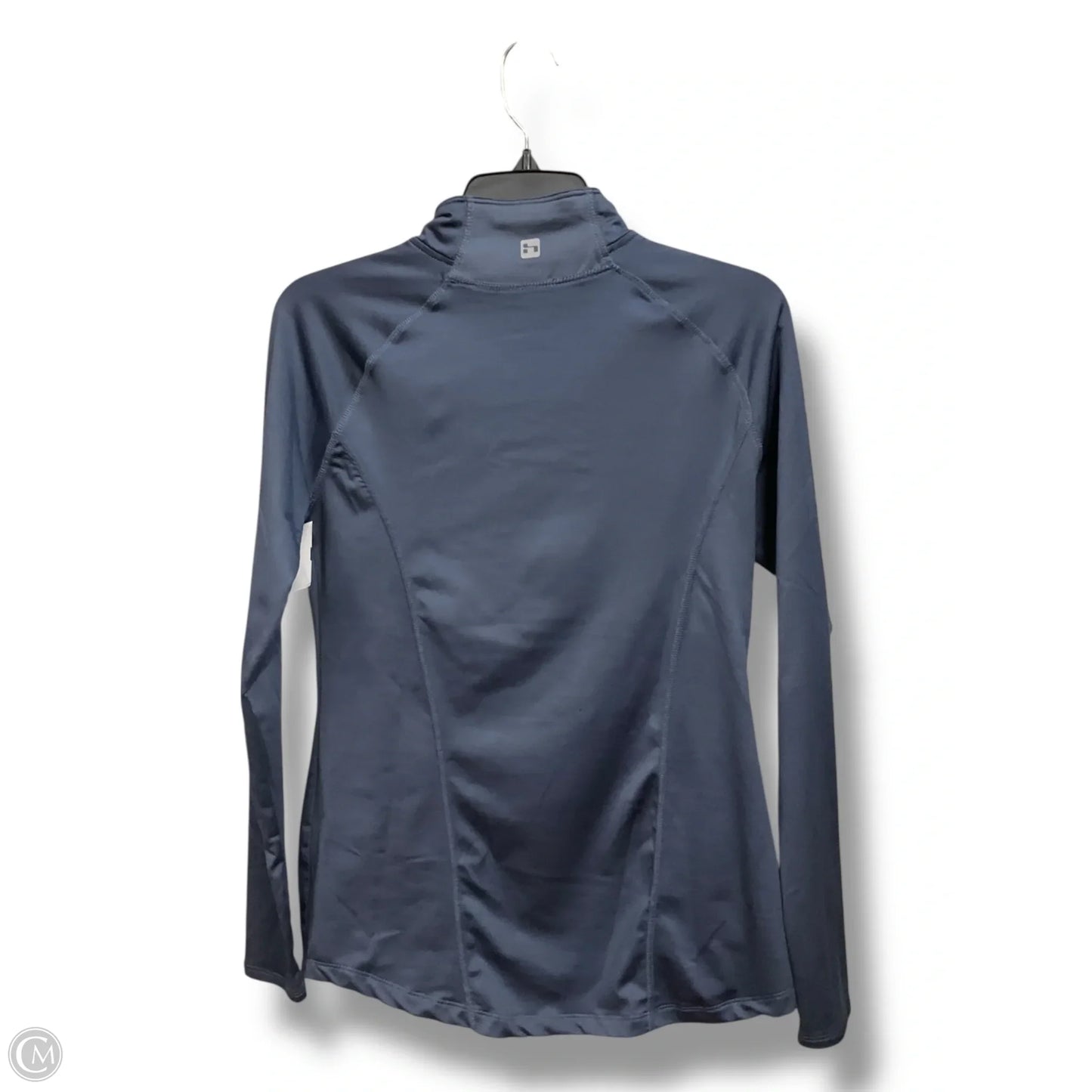Athletic Top Long Sleeve Crewneck By Hind In Blue, Size: M