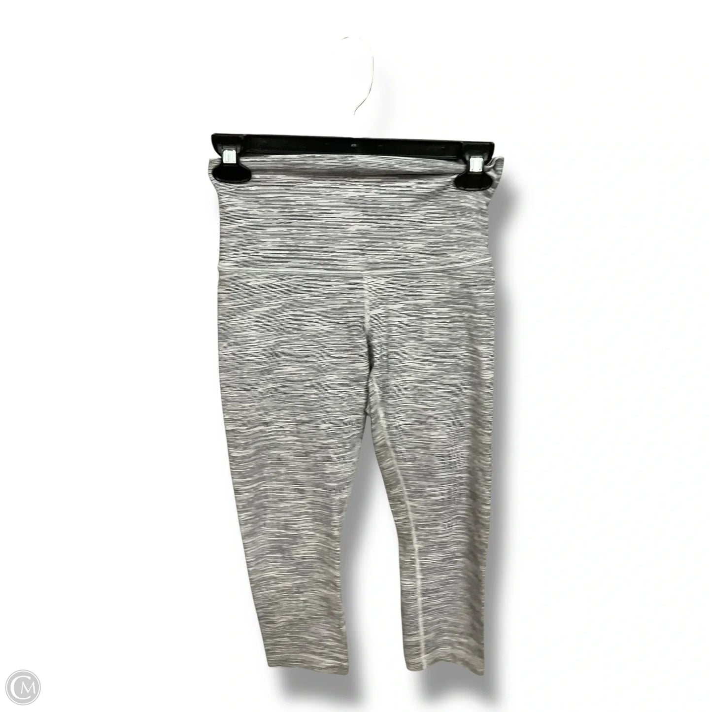Athletic Capris By Lululemon In Grey, Size: Xs