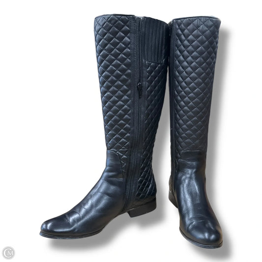 Boots Mid-calf Heels By Chicos In Black, Size: 9.5