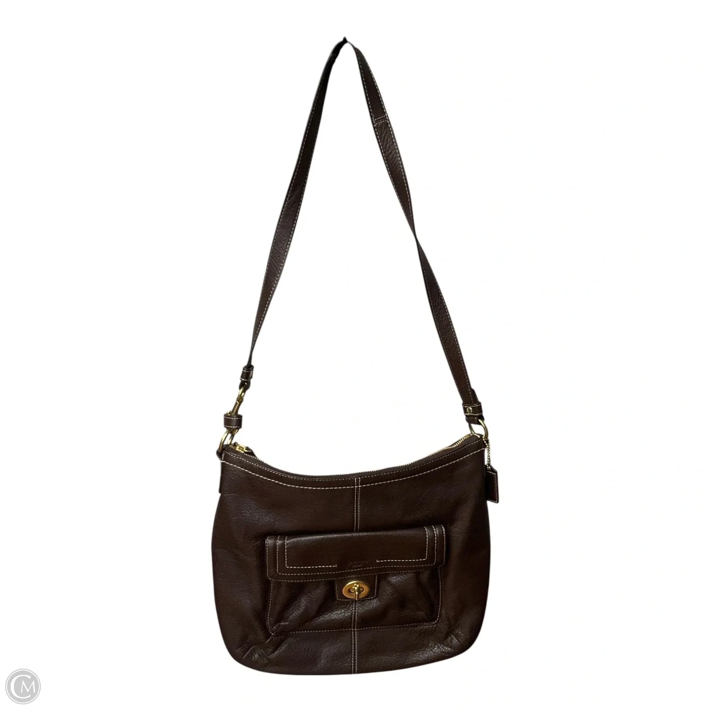 Crossbody Designer By Coach, Size: Medium