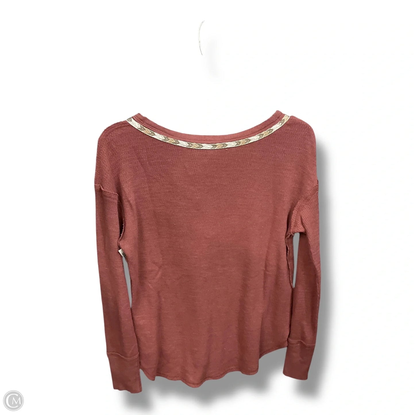 Top Long Sleeve By Altard State In Mauve, Size: M