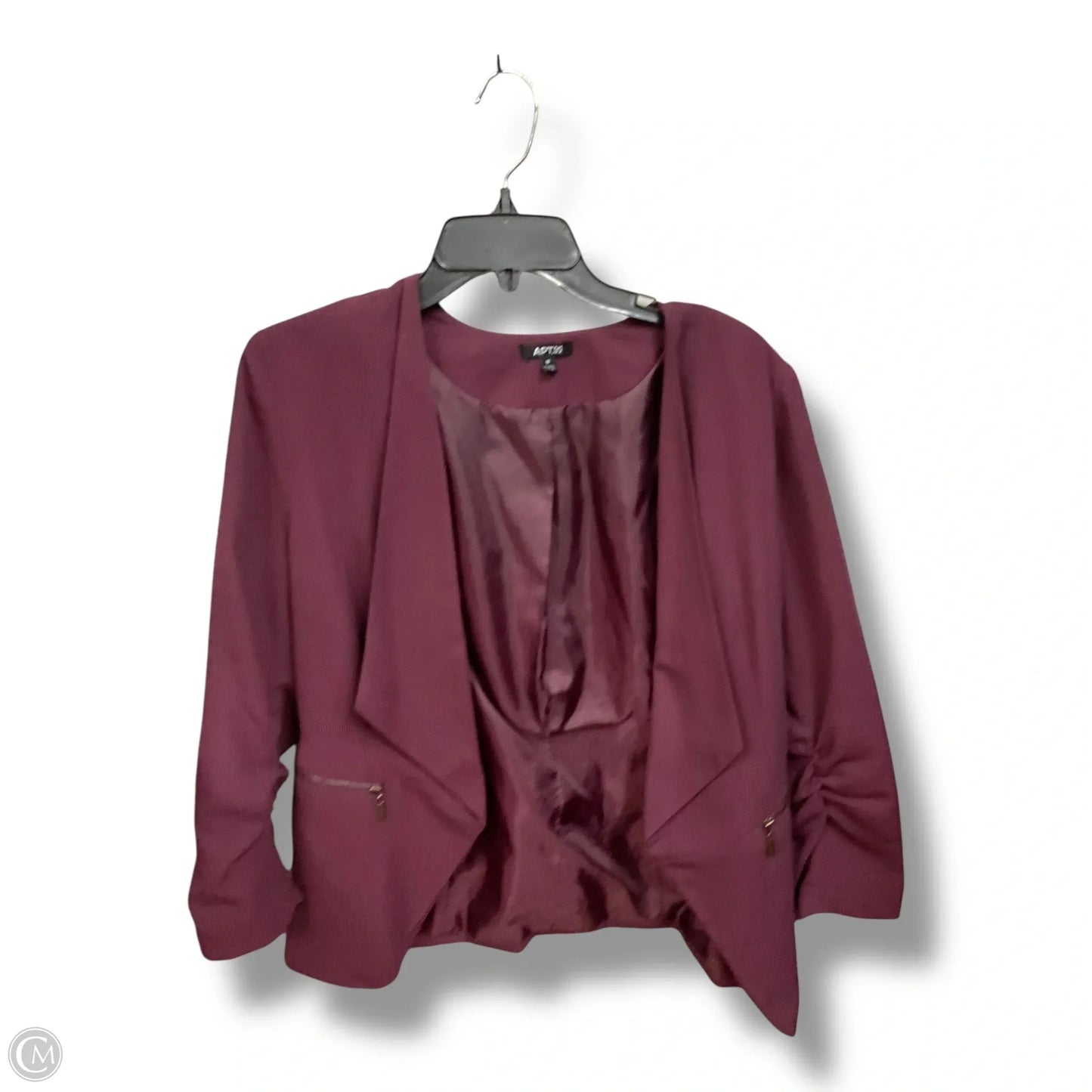 Blazer By Apt 9 In Purple, Size: M