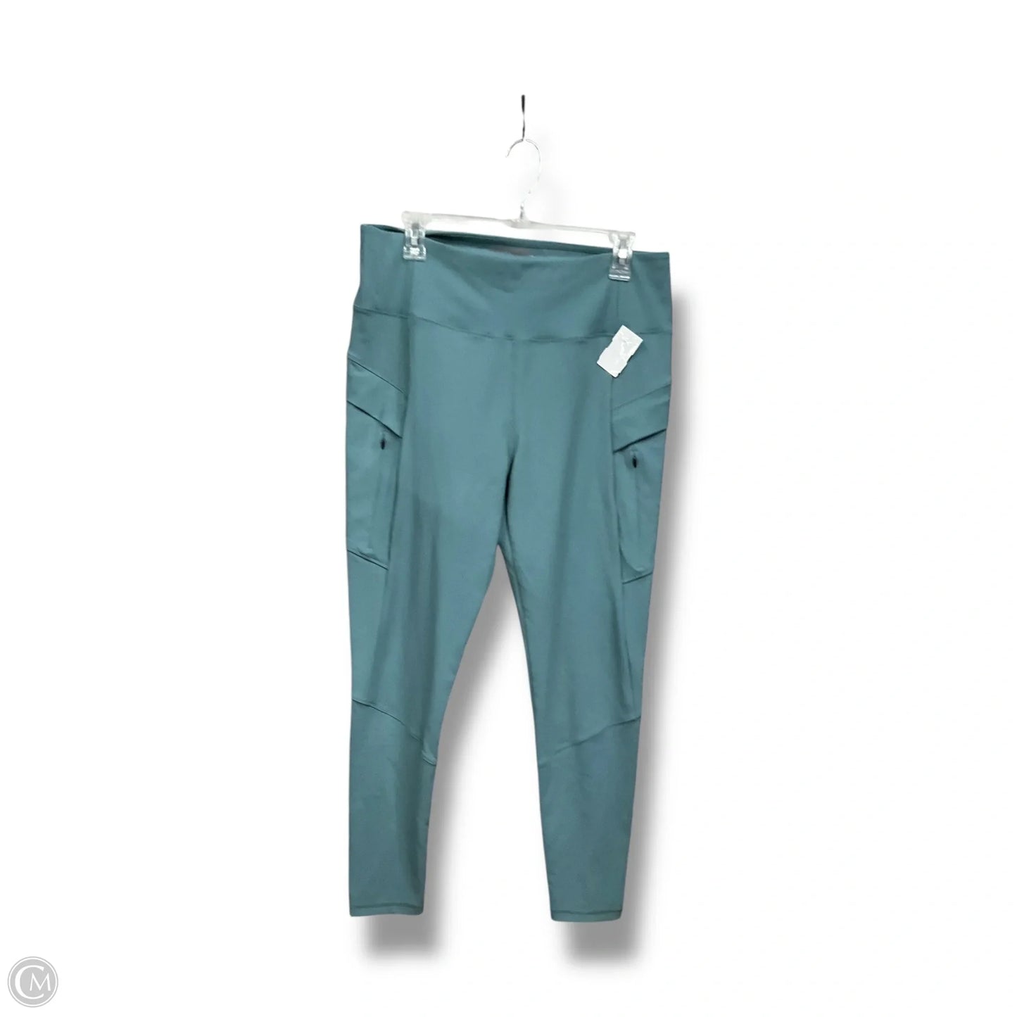 Athletic Leggings By Calia In Teal, Size: Xl
