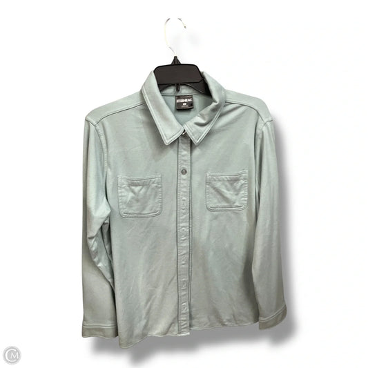 Blouse Long Sleeve By 32 Degrees In Blue, Size: L