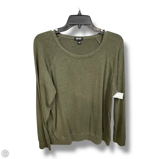 Top Long Sleeve Basic By Buffalo David Bitton In Green, Size: L
