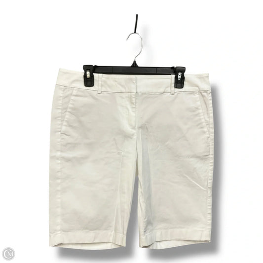 Shorts By Ann Taylor In White, Size: 10