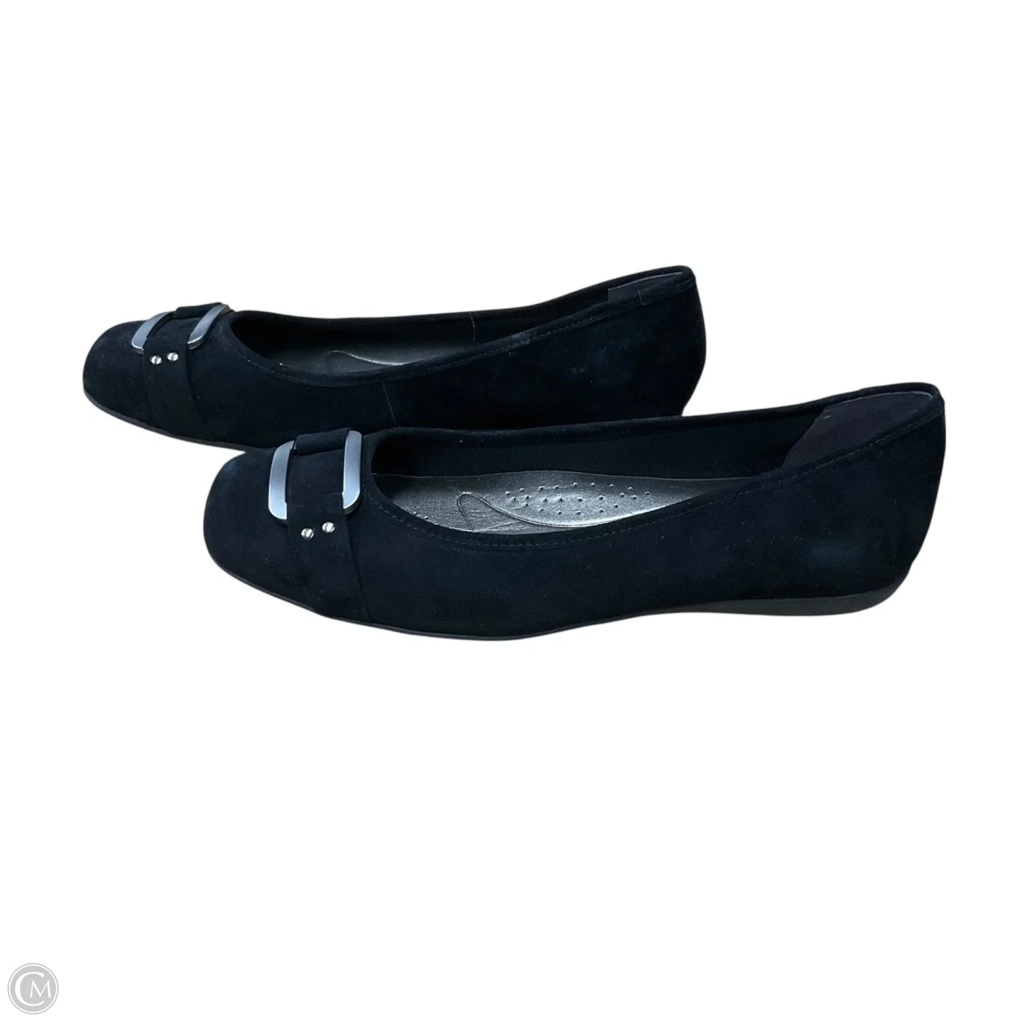 Shoes Flats By Clothes Mentor In Black, Size: 11