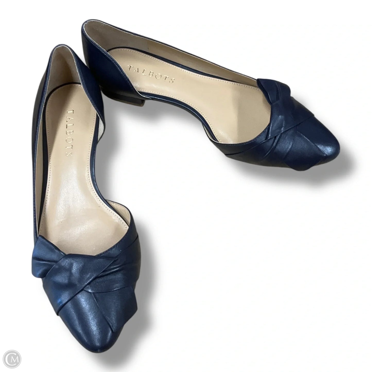 Shoes Flats By Talbots In Navy, Size: 7