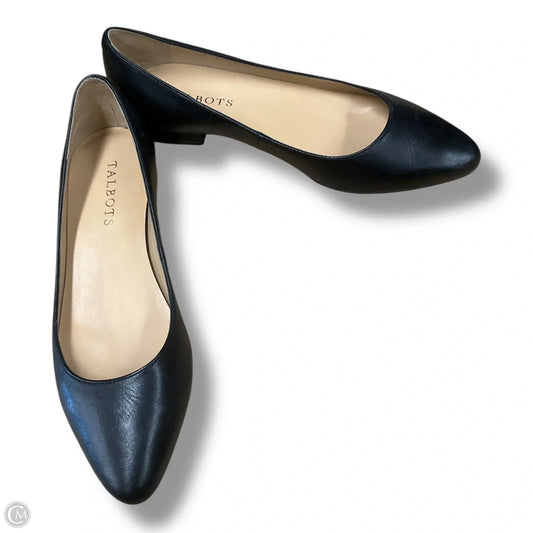 Shoes Flats By Talbots In Black, Size: 7
