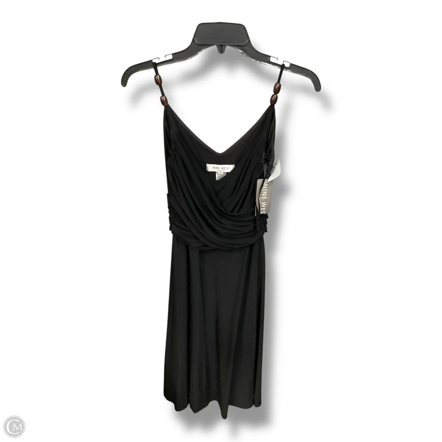 Dress Casual Midi By Nine West In Black, Size: S