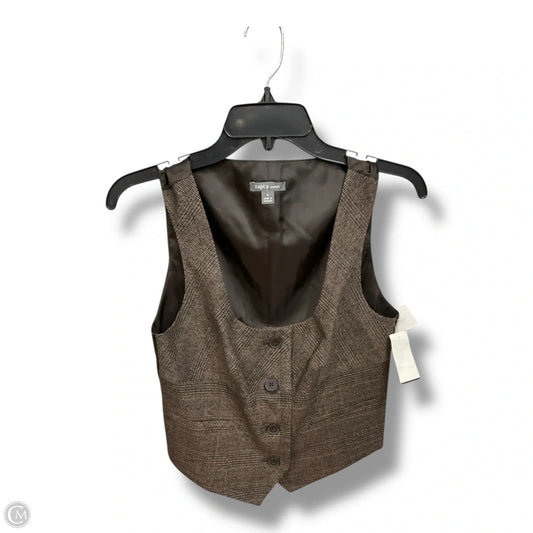 Vest Other By Apt 9 In Brown, Size: S