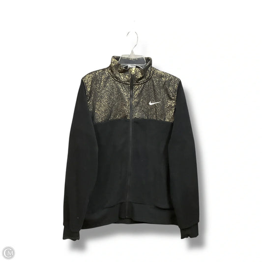 Athletic Fleece By Nike Apparel In Black & Gold, Size: Xl