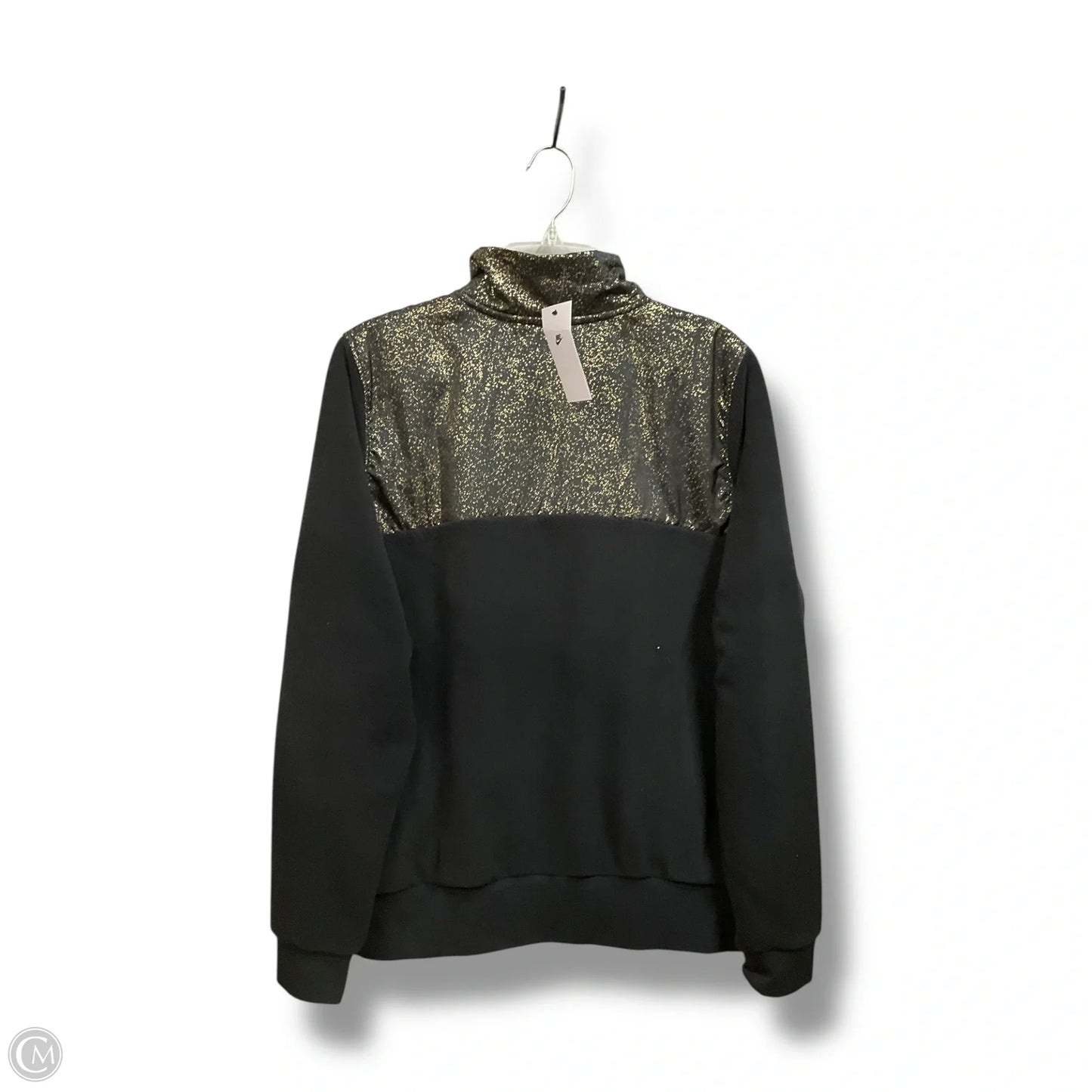 Athletic Fleece By Nike Apparel In Black & Gold, Size: Xl