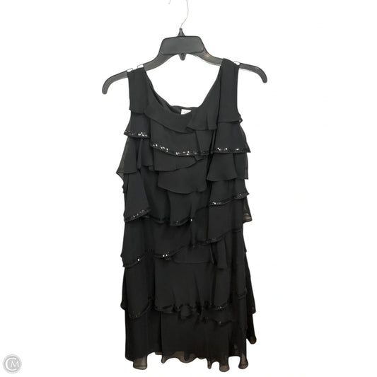 Dress Party Midi By Calvin Klein In Black, Size: Xl