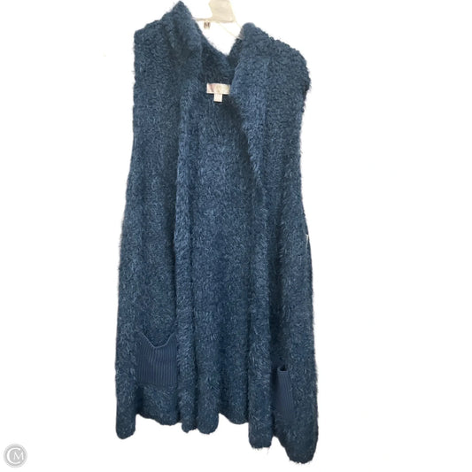 Vest Other By Clothes Mentor In Blue, Size: 2x