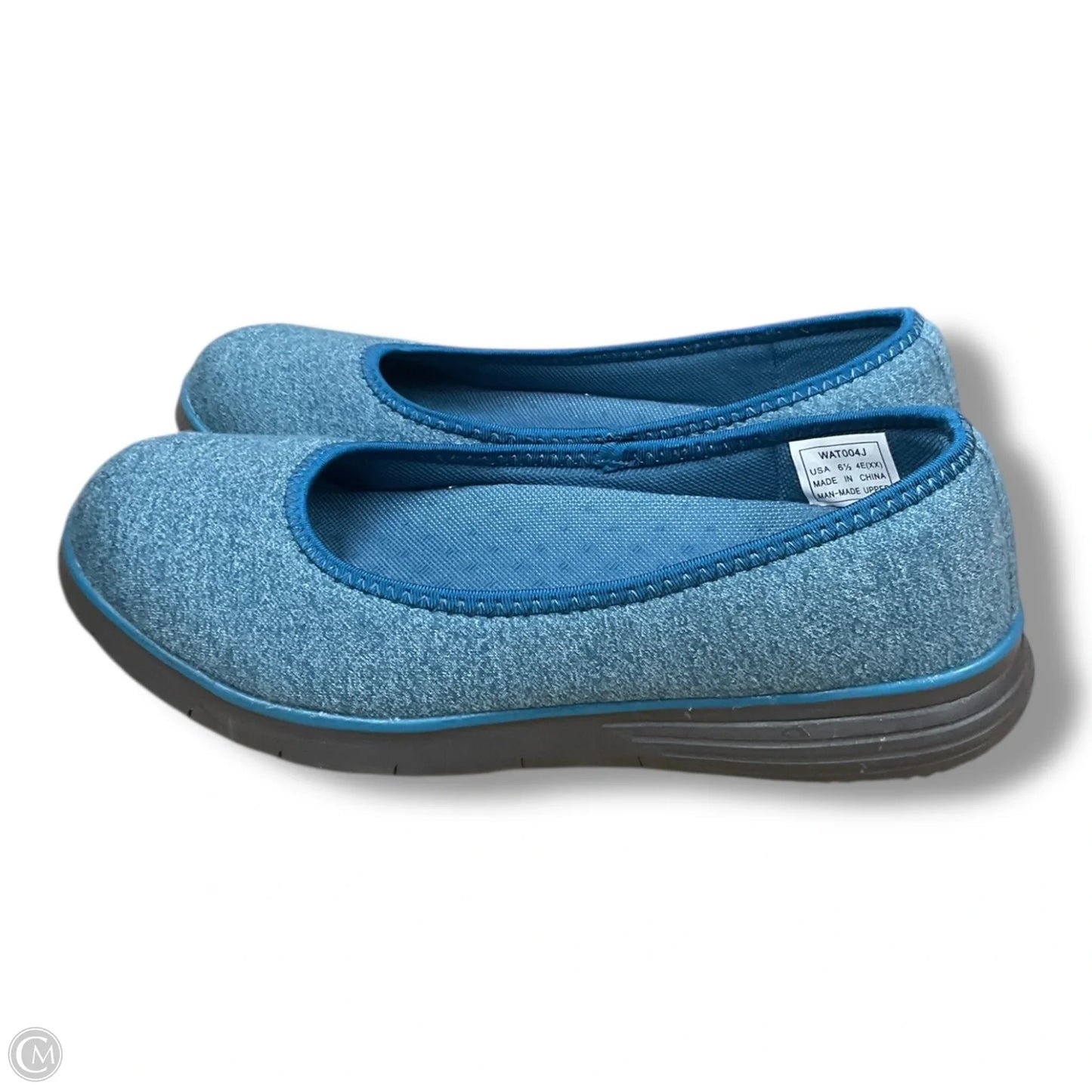 Shoes Flats By Clothes Mentor In Blue, Size: 6.5
