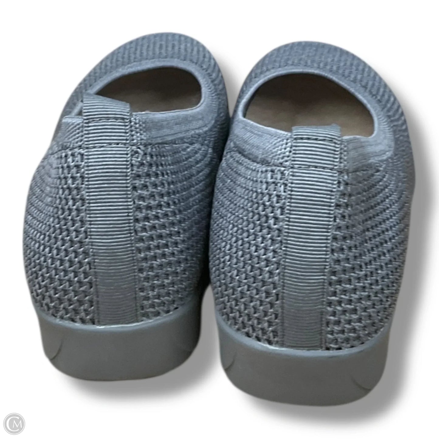 Shoes Flats By Clothes Mentor In Grey, Size: 6.5
