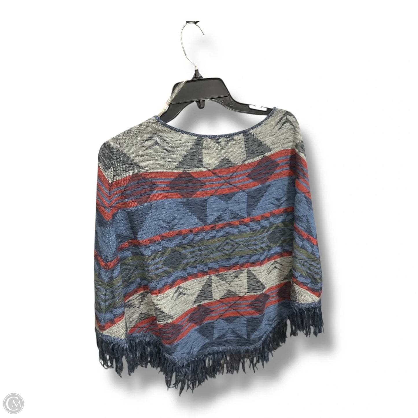 Poncho By Hippie Laundry In Multi-colored, Size: M