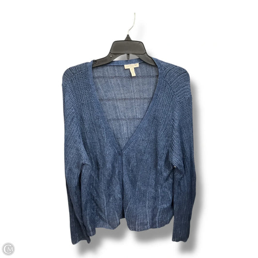Cardigan By Eileen Fisher In Blue, Size: 3x