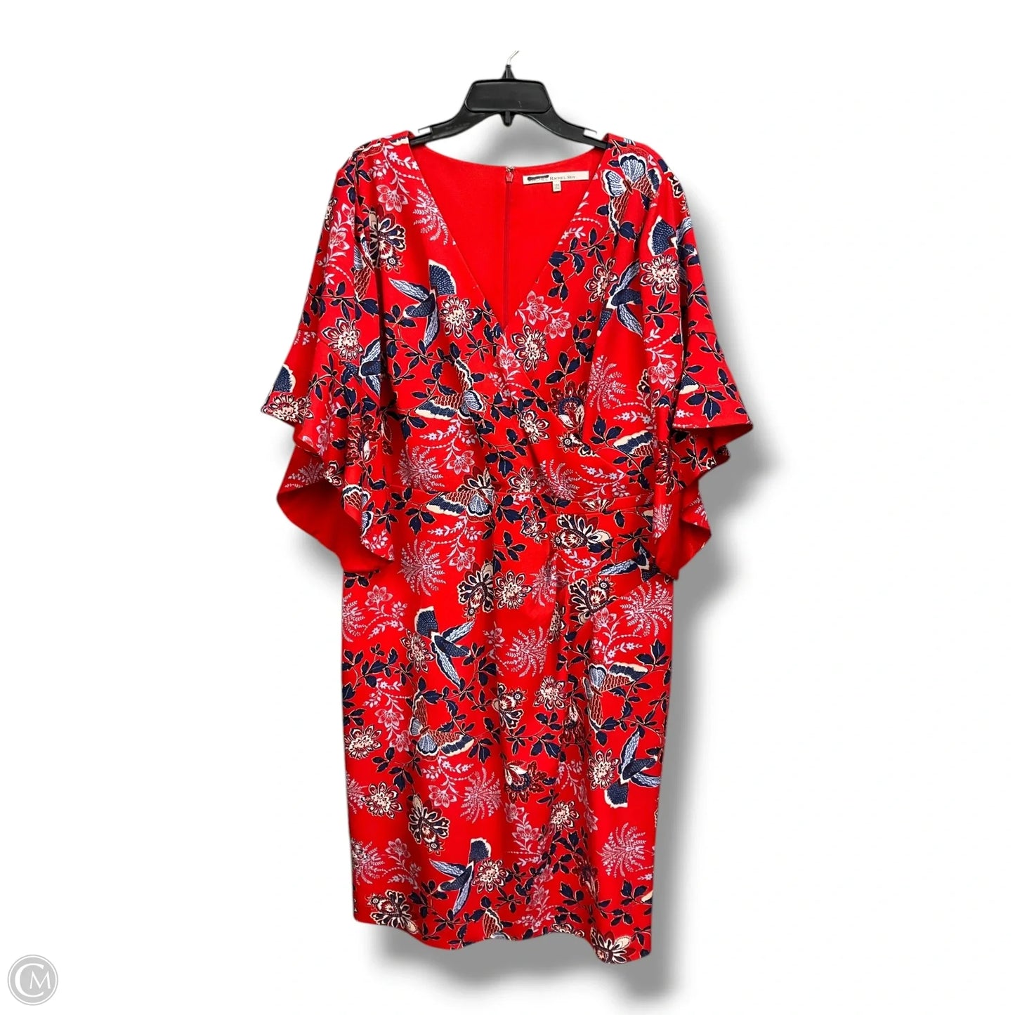 Dress Casual Midi By Rachel Roy In Red, Size: 2x