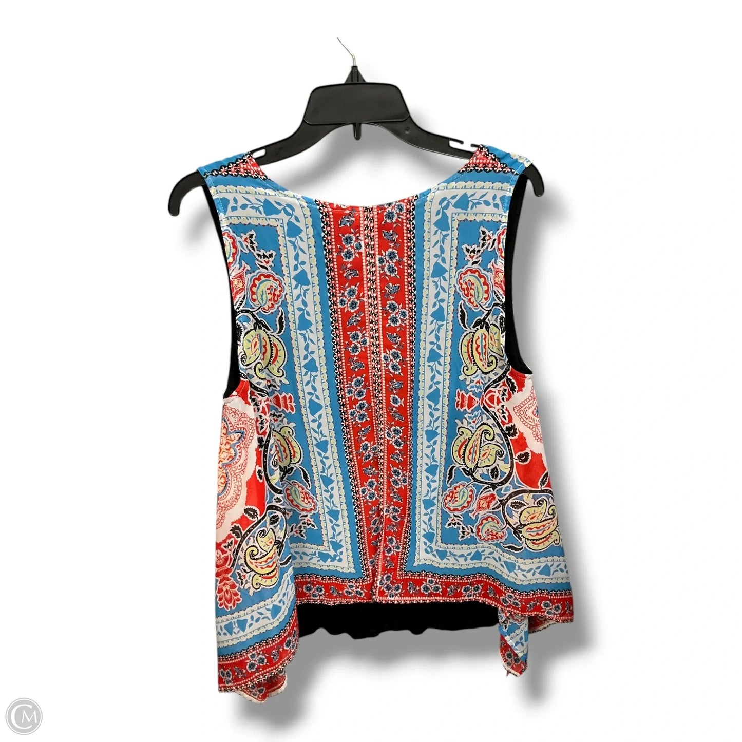 Top Sleeveless By Ab Studio In Multi-colored, Size: Xl