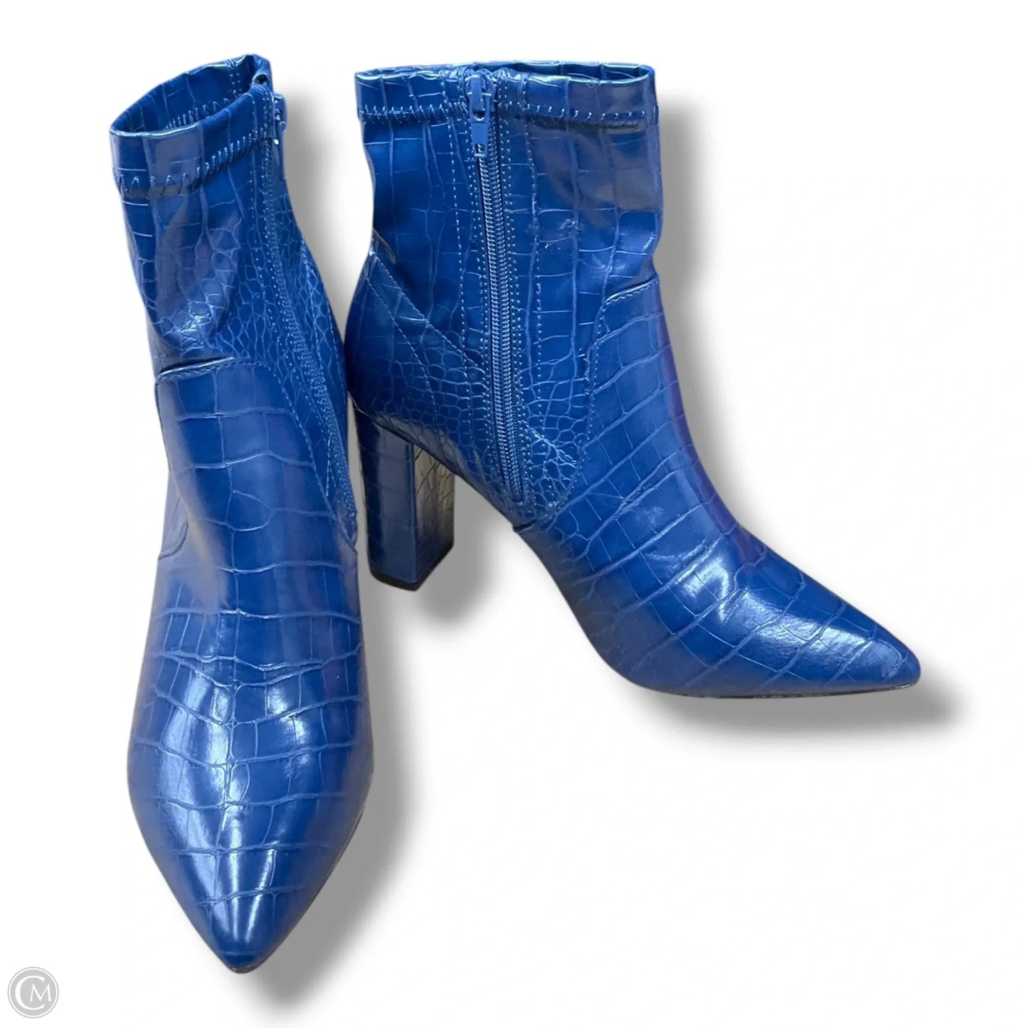 Boots Ankle Heels By Catherine Malandrino In Animal Print, Size: 9