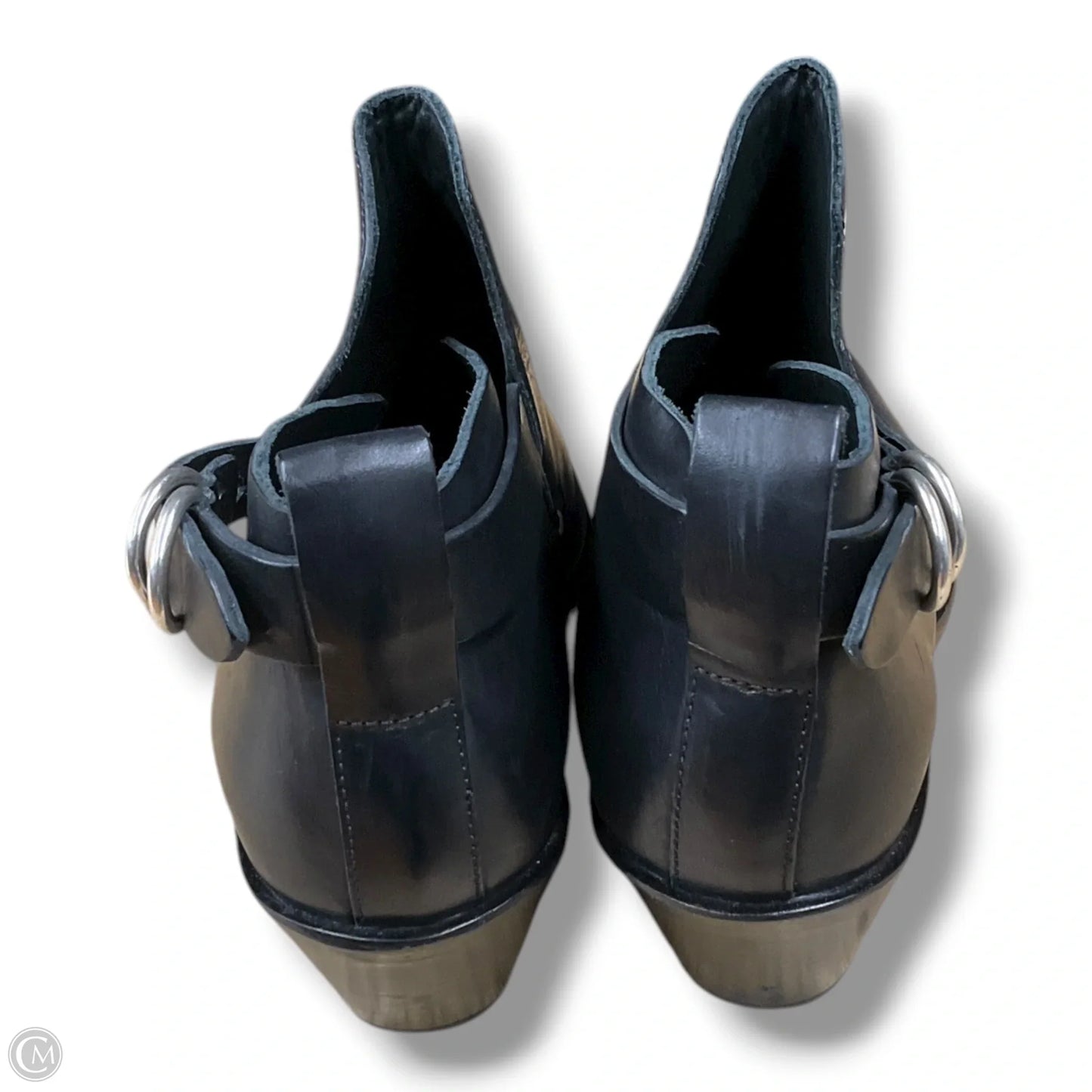 Boots Ankle Heels By Rag And Bone In Black, Size: 10