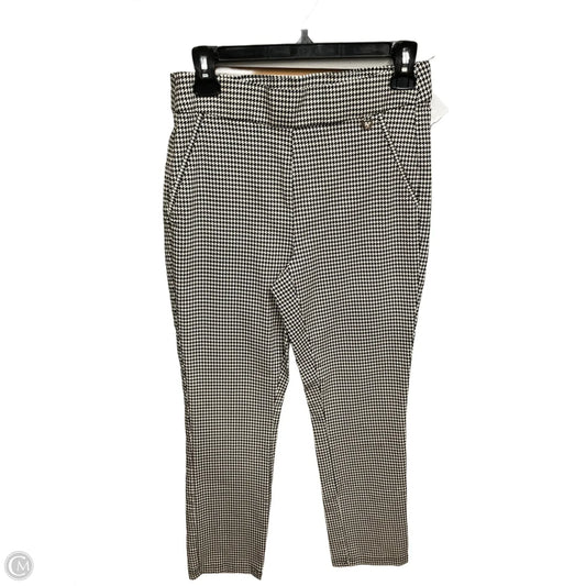 Pants Leggings By Rafaella In Black & Cream, Size: 6
