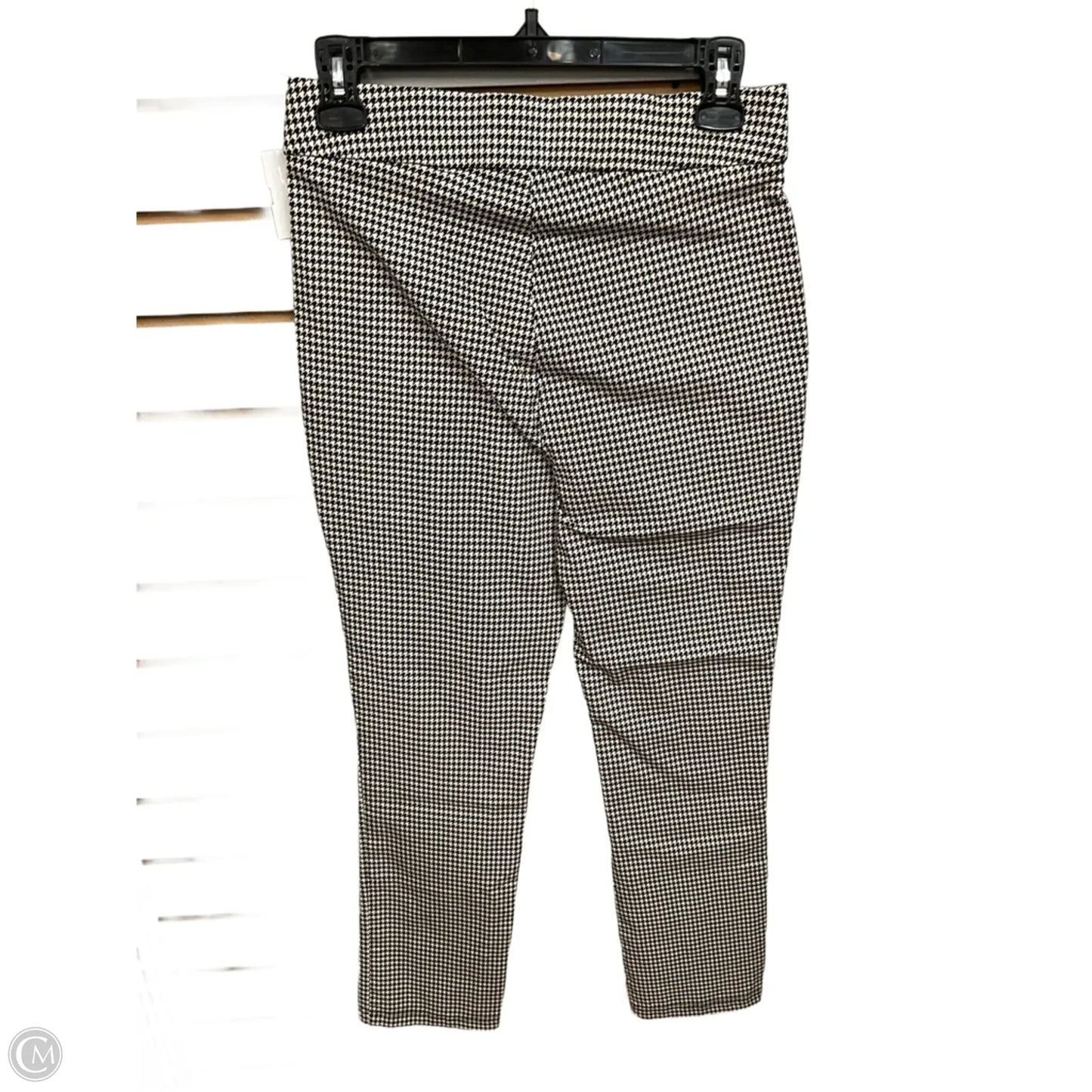 Pants Leggings By Rafaella In Black & Cream, Size: 6