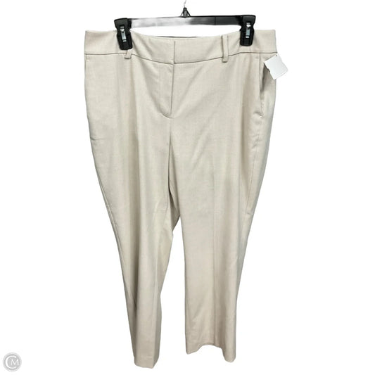 Pants Dress By Ann Taylor In Cream, Size: 10