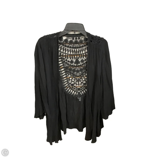Cardigan By Torrid In Black, Size: 3x
