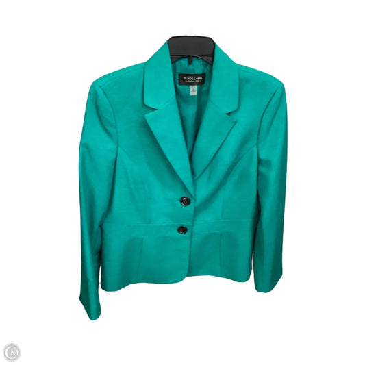 Blazer By Evan-picone In Teal, Size: L