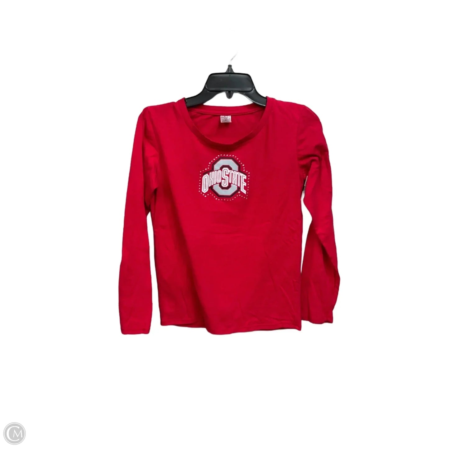 Top Long Sleeve Basic By Clothes Mentor In Red, Size: M