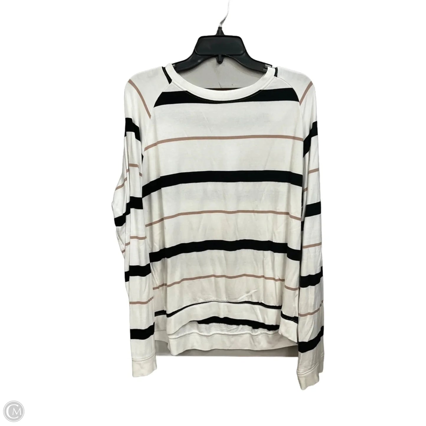 Top Long Sleeve Basic By Clothes Mentor In Multi-colored, Size: L